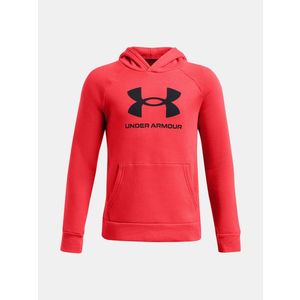 Under Armour UA Rival Fleece BL Hoodie Mikina dětská Červená obraz