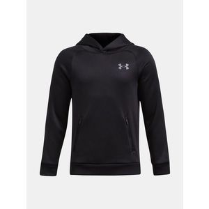 Under Armour UA B Armour Flc Pro Hoodie Mikina dětská Černá obraz