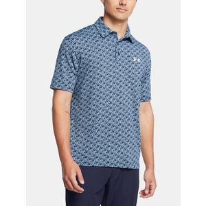 Under Armour UA Playoff 3.0 Printed Polo Triko Modrá obraz