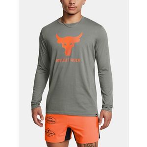 Under Armour UA Project Rock Brahma Bull LS Triko Zelená obraz