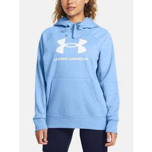 Under Armour UA Rival Fleece Big Logo Hdy Mikina Modrá obraz