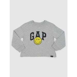 GAP Gap & Smiley® Triko dětské Šedá obraz