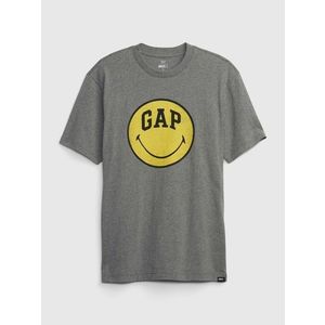 GAP & Smiley® Triko Šedá obraz