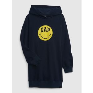 GAP Gap & Smiley® Šaty dětské Modrá obraz