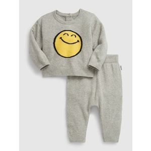 GAP Gap & Smiley® Tepláková souprava dětská Šedá obraz