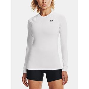 Under Armour UA HG Authentics Comp LS Triko Bílá obraz