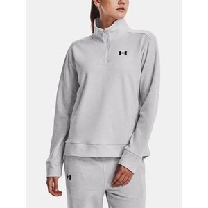 Under Armour Fleece QZ Mikina Šedá obraz