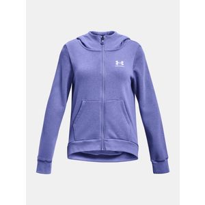 Under Armour Rival Fleece LU FZ Hoodie Mikina dětská Modrá obraz