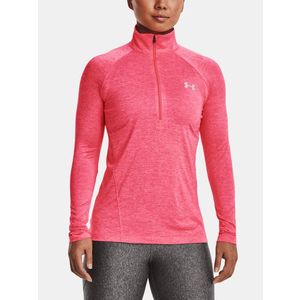 Under Armour Tech 1/2 Zip - Twist Triko Růžová obraz