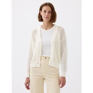 GAP Cardigan Bílá obraz