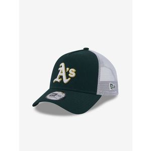 New Era Oakland Athletics Team Script Trucker Kšiltovka Zelená obraz