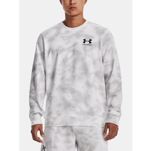 Under Armour UA Rival Terry Nov Crew Mikina Bílá obraz