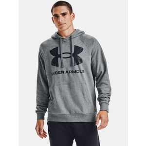 Under Armour Rival Fleece Big Logo HD Mikina Šedá obraz