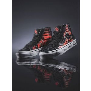 Vans Vans X Stranger Things Sk8-Hi Zip Tenisky dětské Černá obraz