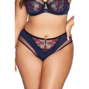 Kalhotky Ava Lingerie 2120/B - brazilky Tmavě modrá M obraz