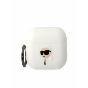 Karl Lagerfeld Airpods Pro 2 White Pouzdro Bílá obraz