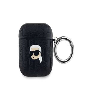 Karl Lagerfeld AirPods 1/2 Pouzdro Černá obraz