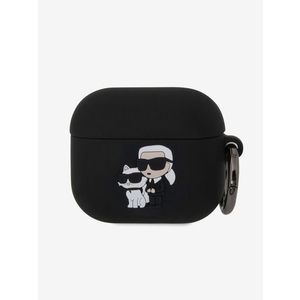 Karl Lagerfeld AirPods 3 Black Pouzdro Černá obraz