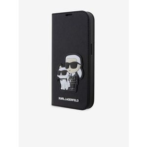 Karl Lagerfeld iPhone 14 Pro Black Pouzdro Černá obraz