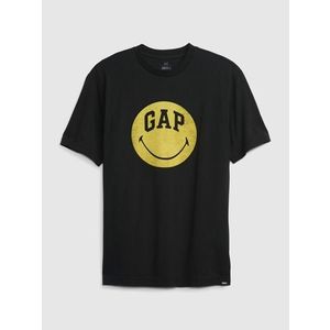 GAP & Smiley® Triko Černá obraz