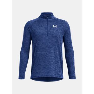 Under Armour UA Tech Textured 1/2 Zip Triko dětské Modrá obraz