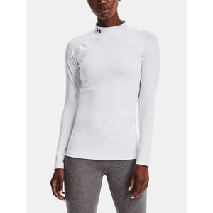 Under Armour UA CG Authentics Mockneck Triko Bílá obraz