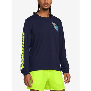 Under Armour UA Run Anywhere LS Triko Modrá obraz