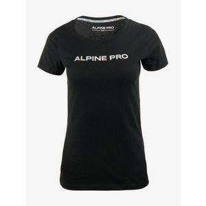 ALPINE PRO Gabora Triko Černá obraz