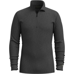 Smartwool CLASSIC THERMAL MERINO BL 1/4 ZIP Pánské termo triko, tmavě šedá, velikost obraz