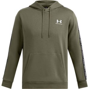 Under Armour ICON FLEECE TAPING Pánská mikina, khaki, velikost obraz