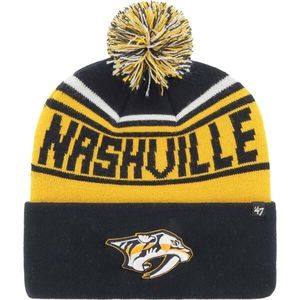 47 NHL NASHVILLE PREDATORS STYLUS CUFF KNIT Zimní čepice, tmavě modrá, velikost obraz