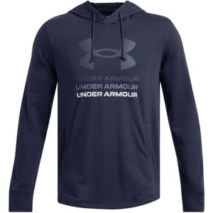 Under Armour RIVAL Pánská mikina, tmavě modrá, velikost obraz