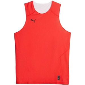 Puma HOOPS TEAM REVERSE PRACTICE JERSEY Pánský basketballový dres, červená, velikost obraz