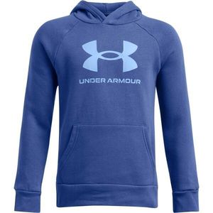 Under Armour RIVAL Chlapecká mikina, modrá, velikost obraz