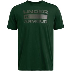 Under Armour TEAM ISSUE WORDMARK Pánské triko, tmavě zelená, velikost obraz