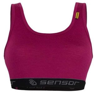 Sensor MERINO WOOL ACTIVE Dámská podprsenka, vínová, velikost obraz