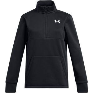 Under Armour ARMOUR FLEECE Dívčí mikina, černá, velikost obraz