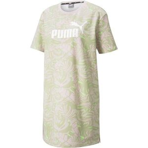 Puma FLORAL VIBES AOP DRESSENTIALS TEE Dámské šaty, světle zelená, velikost obraz