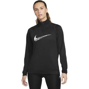 Nike DRI-FIT SWOOSH RUN Dámská běžecká mikina, černá, velikost obraz