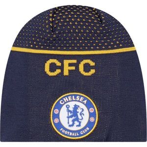 New Era ENGINEERED SKULL BEANIE CHELSEA FC Klubový kulich, tmavě modrá, velikost obraz