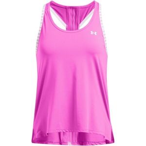 Under Armour KNOCKOUT TANK Dámské tílko, růžová, velikost obraz