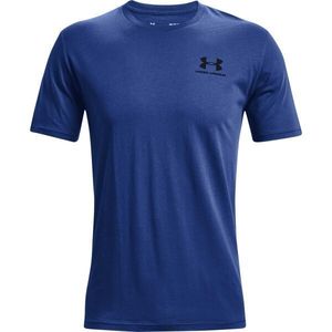 Under Armour Sportstyle Triko Modrá obraz