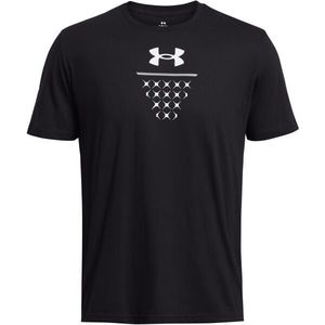 Under Armour BBALL NET ICON Pánské tričko, černá, velikost obraz