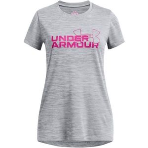 Under Armour TECH TWIST LOGO Dívčí triko, šedá, velikost obraz