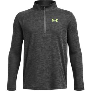 Under Armour TECH TEXTURED Chlapecké triko, tmavě šedá, velikost obraz