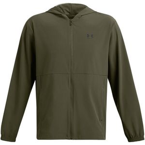 Under Armour VIBE WOVEN WINDBREAKER Pánská bunda, khaki, velikost obraz