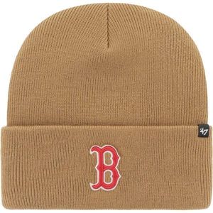 47 MLB BOSTON RED SOX HAYMAKER CUFF KNIT Zimní čepice, béžová, velikost obraz