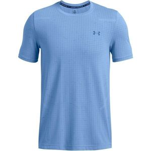 Under Armour SEAMLESS GRID Pánské tričko, světle modrá, velikost obraz