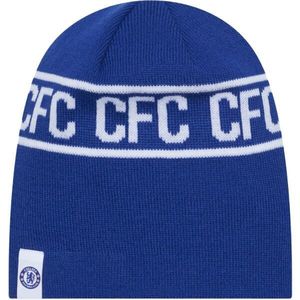 New Era WRDMRK SKULL BEANIE CHELSEA FC Pánský kulich, modrá, velikost obraz