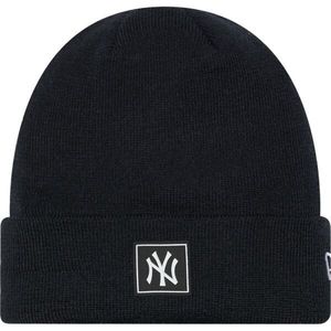 New Era MLB TEAM CUFF BEANIE NEW YORK YANKEES Klubový kulich, černá, velikost obraz